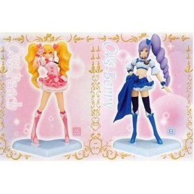 Fresh Pretty Cure! DX assembly type Girl Figure ~ Cure Peach and Cure Berry-all set of 2 (japan import)