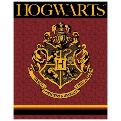 Manta Coralina Hogwarts Harry Potter 150 x 120 cm