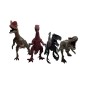 Figuras infantiles de juguete de 10 tipo animales salvajes y granjas en tubo o blister.figuras de animales del zoológico, juguet