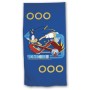AYMAX S.P.R.L Toalla de playa – Sonic – Azul – 70 x 140 cm