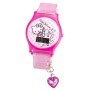 Hello Kitty 25126- Or - Reloj para niñas de Cuarzo, Correa de plástico Color