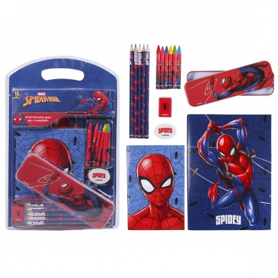 Spiderman Set Papelería Escolar
