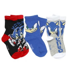 sonic pack 3 calcetines...