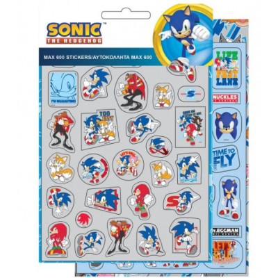 Sonic pegatinas congeladas 600