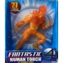 Toy Biz Cuatro FANTASTICOS ANTORCHA Humana `encendida´ Figura APPR 30cm PVC
