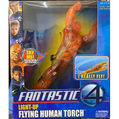 Toy Biz Fantastic 4 Flying Human Torch 26*22*9CM