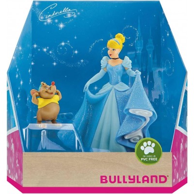 Bullyland- Disney Princess 13438-Set Juego, Walt Cenicienta y Karli, - BULLYWORLD