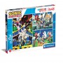 Sonic Puzzle  supercolor 3x48 Piezas