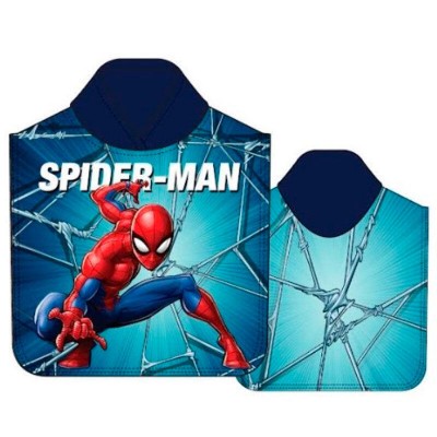 Spiderman Poncho Disney de microfibra 50x100 CM