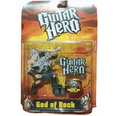 FIGURA GUITAR HERO GOD OF ROCK / FIGURA ARTICULADA EN BLISTER