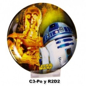 R2-D2 Y C3-PO EN PLATITO...